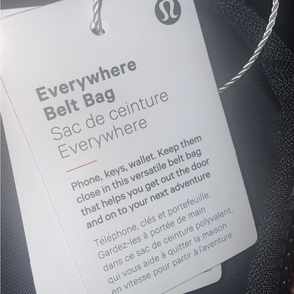 lululemon athletica Charcoal Belt Bag - Picture 3 of 4